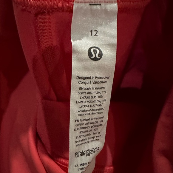 Lululemon Align 25” 🎁NWT🎁 High Rise Pant / Legging w/ Pockets sz 12 Glazed Pink - Picture 7 of 8